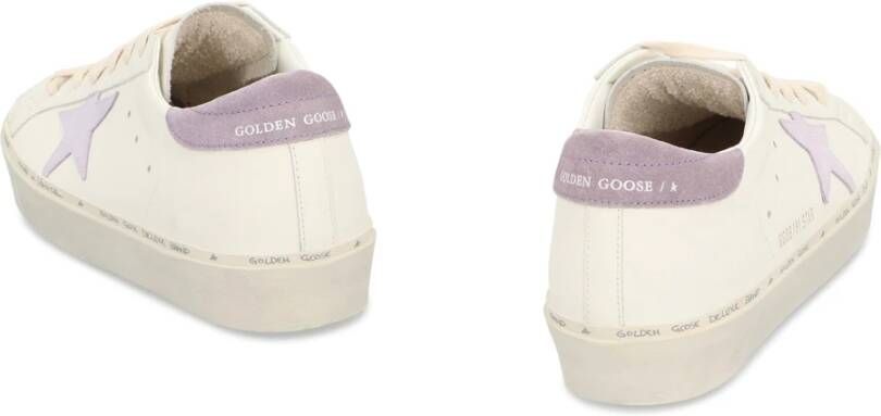 Golden Goose Leren Platform Sneakers met Ster Patch