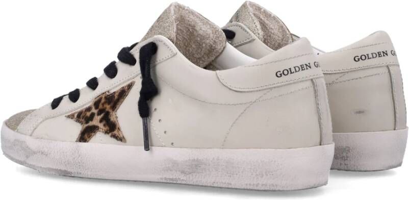 Golden Goose Glitter Leren Superstar Sneakers