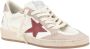 Golden Goose Leren sneakers met suède inzetstukken en geborduurd monogram Multicolor Dames - Thumbnail 11
