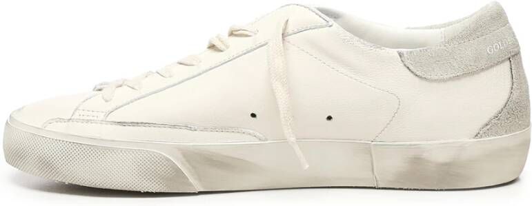 Golden Goose Leren sneakers met vintage afwerking