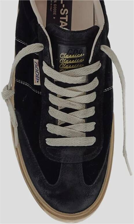 Golden Goose Leren Soul Star Sneakers Black Heren