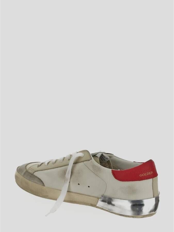 Golden Goose Leren Super Star Sneaker White Heren