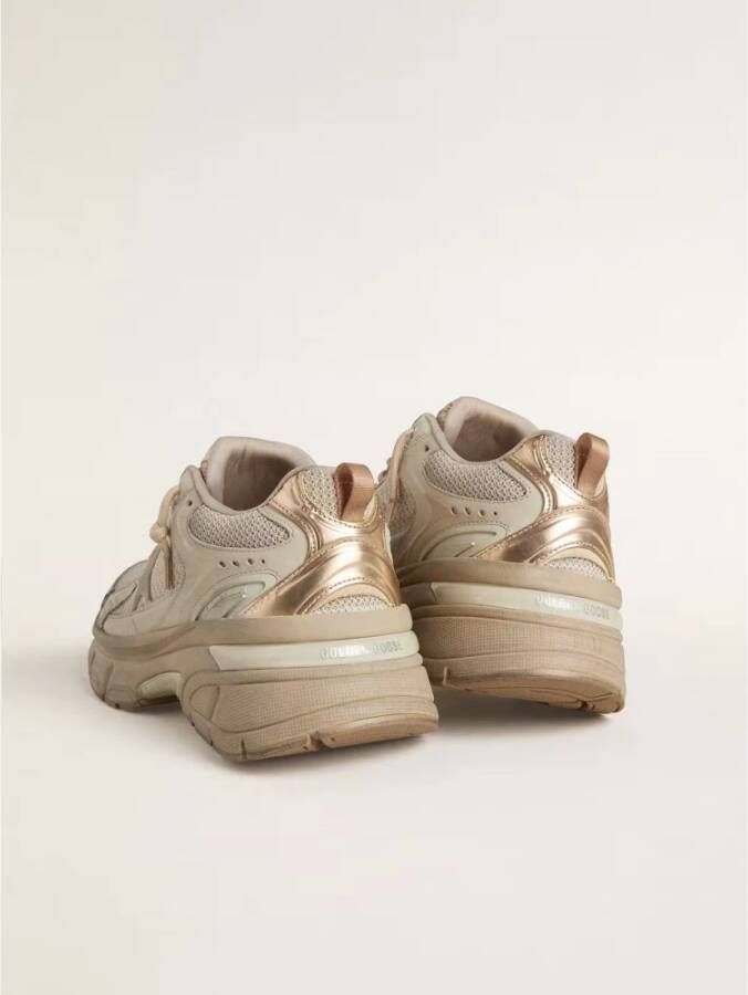 Golden Goose Lightstar Net Leren Sneakers