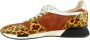 Golden Goose Luipaardprint Leren Sneakers Multicolor Dames - Thumbnail 2
