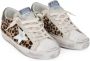 Golden Goose Luipaardprint Sneakers met Grijs Suède Multicolor Dames - Thumbnail 3