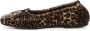 Golden Goose Luipaardprint Sneakers met Zwarte Strik Brown Dames - Thumbnail 4