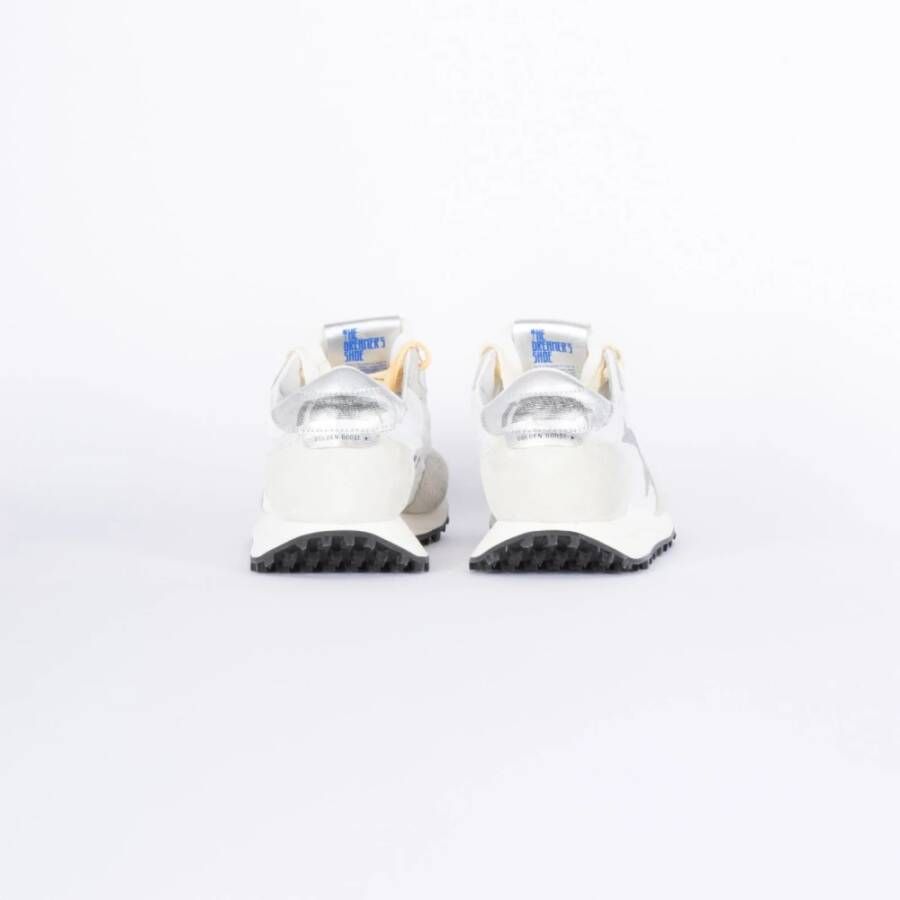 Golden Goose Marathon Hardloopschoenen Wit Grijs Zilver