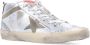 Golden Goose Sneakers met gelamineerd bovenwerk en ster- en golfdesign Grijs Dames - Thumbnail 4