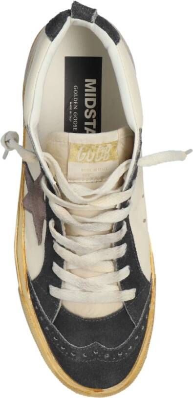 Golden Goose Mid Star Classic hoge sneakers White Dames