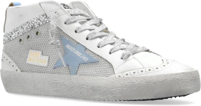 Golden Goose Mid Star Classic hoge sneakers White Dames