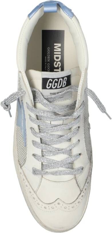 Golden Goose Mid Star Classic hoge sneakers White Dames