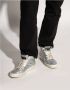 Golden Goose Sneakers Mid Star Glitter Upper Sneaker in zilver - Thumbnail 3