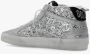 Golden Goose Sneakers Mid Star Glitter Upper Sneaker in zilver - Thumbnail 6