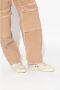 Golden Goose Zilver Paarse Witte Sneaker met Gebruikte Look Beige Dames - Thumbnail 3