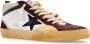 Golden Goose Mid Star Nappa en Nylon Sneakers Beige Heren - Thumbnail 4