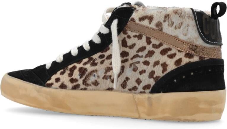 Golden Goose Mid Star hoge sneakers Zwart Dames