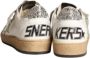 Golden Goose Witte Ballstar Sneakers met Glitter Ster en Hak White Dames - Thumbnail 5