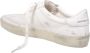 Golden Goose Witte leren sneakers met gebruikt effect White Heren - Thumbnail 40