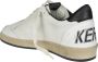 Golden Goose Leren sneakers met gekraakte neus en spoor White Heren - Thumbnail 8