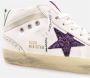 Golden Goose Paarse Glitter Mid Star Sneakers - Thumbnail 2