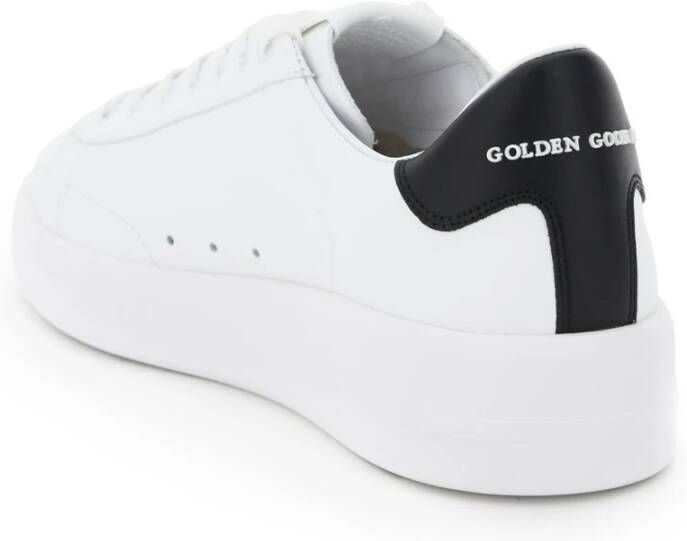 Golden Goose Pure Star Leren Sneakers White Heren