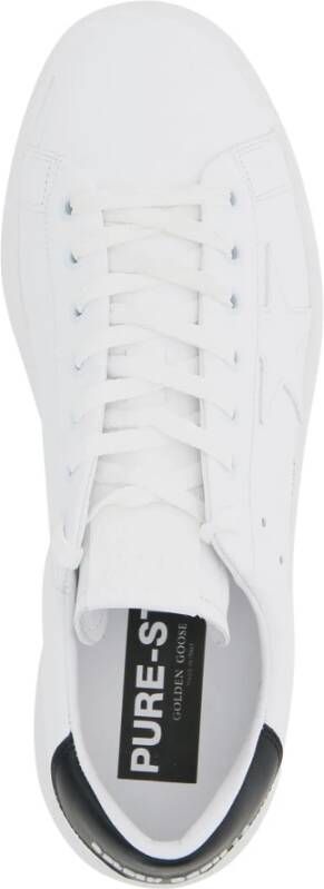 Golden Goose Pure Star Leren Sneakers White Heren