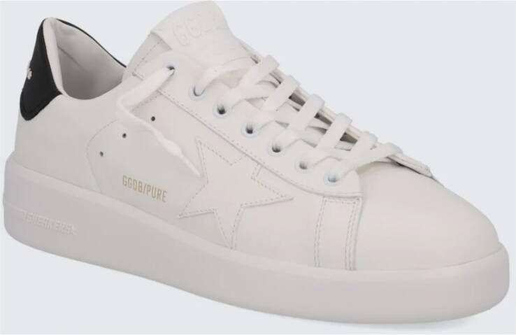 Golden Goose Pure Star Sneakers in wit leer White Heren