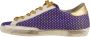 Golden Goose Purple Leather Sneaker Purple Dames - Thumbnail 2