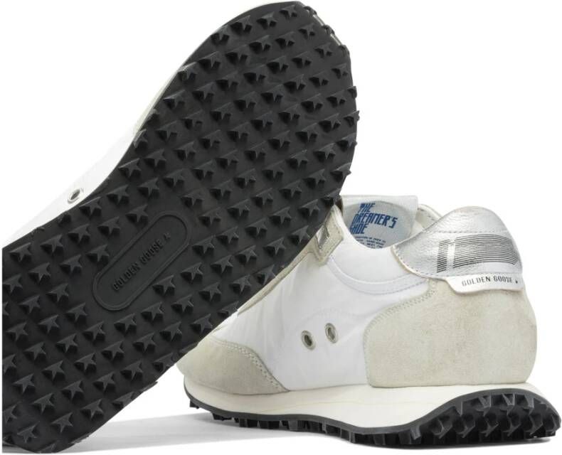 Golden Goose Retro Stijl Witte Sneakers