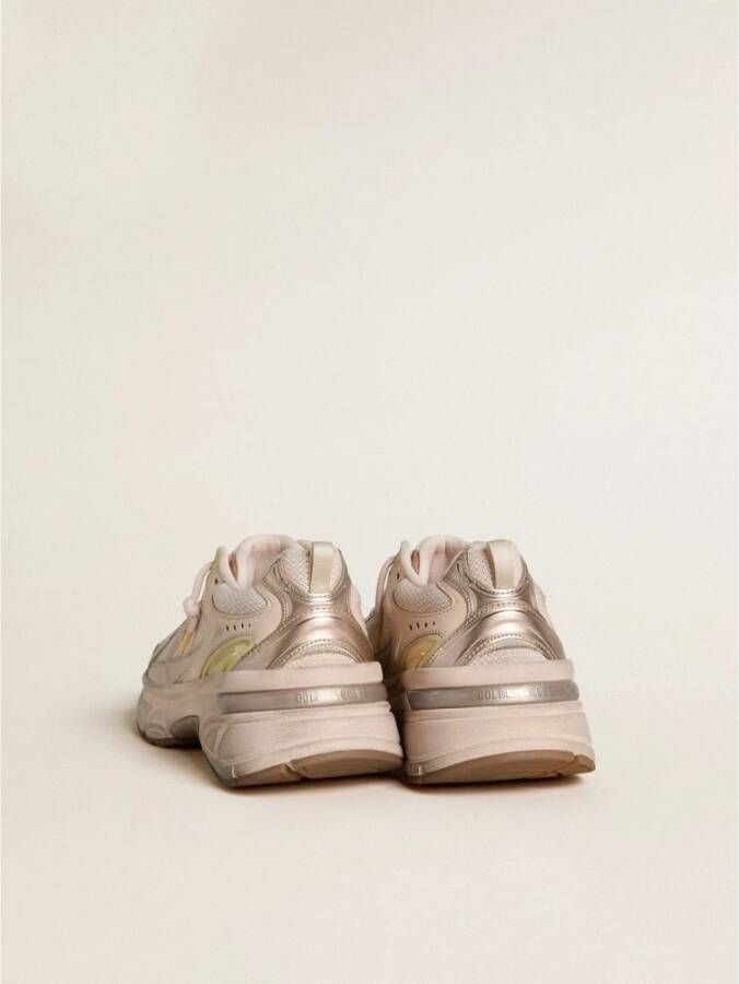 Golden Goose Roze Goud Lightstar Sneakers