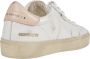Golden Goose Witte Veterschoenen Platte Rubberen Zool White Dames - Thumbnail 8