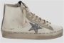 Golden Goose Witte Casual Platte Sneakers Trainers White Dames - Thumbnail 2