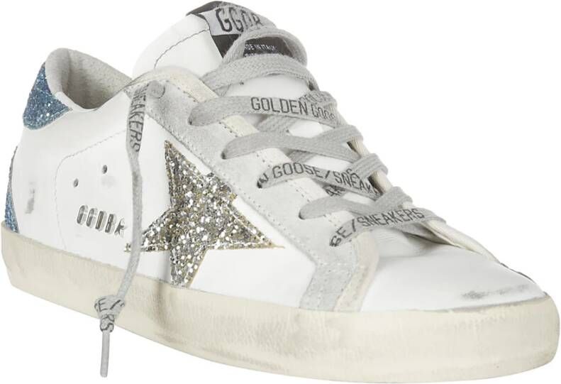 Golden Goose Super-Star Sneakers: Stijlvolle Trainers voor Vrouwen Wit Dames