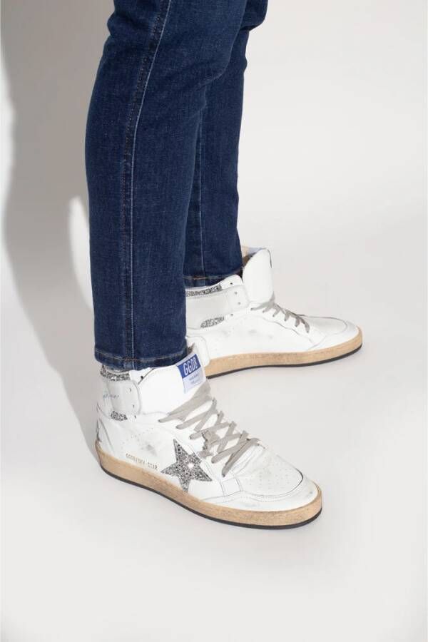 Golden Goose Sky Star hoge sneakers Wit Dames