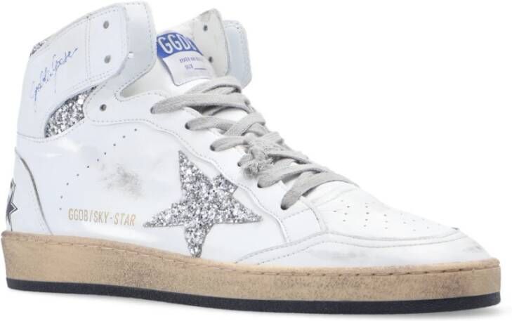 Golden Goose Sky Star hoge sneakers Wit Dames