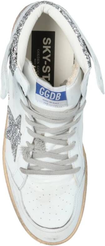 Golden Goose Sky Star hoge sneakers Wit Dames