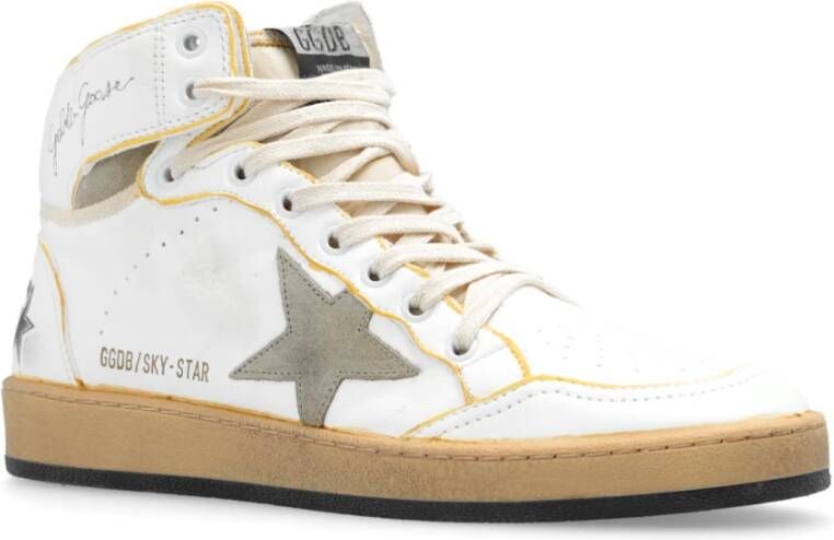 Golden Goose Sky Star hoge sneakers Wit Dames