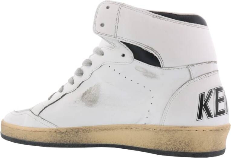 Golden Goose Sky Star Nappa Upper Sneakers Wit Heren