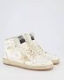 Golden Goose Sky Star Sneakers Gladde Kalfsleer Ronde Neus White Dames - Thumbnail 7