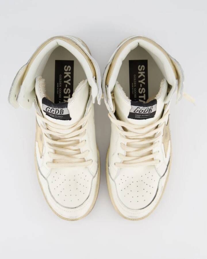 Golden Goose Sky Star White Dames