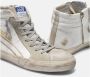 Golden Goose Slide Baskets in White Leather Wit Dames - Thumbnail 6