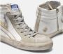 Golden Goose Slide Baskets in White Leather Wit Dames - Thumbnail 6