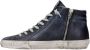 Golden Goose Low-Top Sneakers Black Leather Sneakers With Metal Studs in zwart - Thumbnail 5
