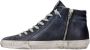 Golden Goose Zwarte Leren Distressed Studded Sneakers Black Dames - Thumbnail 5