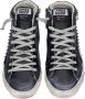 Golden Goose Zwarte Leren Distressed Studded Sneakers Black Dames - Thumbnail 6