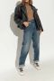 Golden Goose Zilveren Leren Sneakers Wit Zwart White Dames - Thumbnail 3