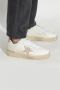 Golden Goose Witte Leren Sneakers met Vernietigend Effect White Dames - Thumbnail 9