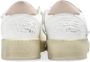Golden Goose Witte Leren Sneakers met Vernietigend Effect White Dames - Thumbnail 13