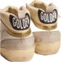 Golden Goose Ivoorleren Mid-Star Sneakers Beige Dames - Thumbnail 3
