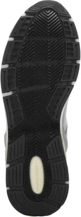 Golden Goose Leren Sneakers Gray Heren